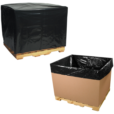 Black Pallet Covers & Bin Liners 1