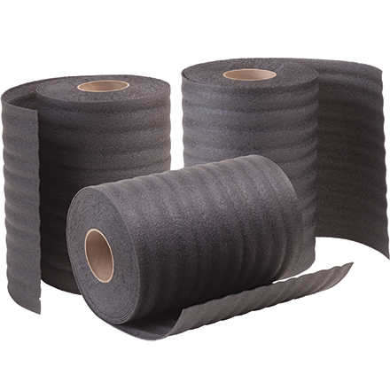 Perforated Recycled Black Foam Rolls 1